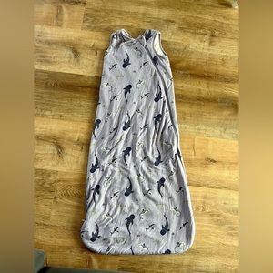 Kyte Baby sleep bag 1.0 TOG (69-73 degrees) in Taro Shark, Large (28-42lbs)